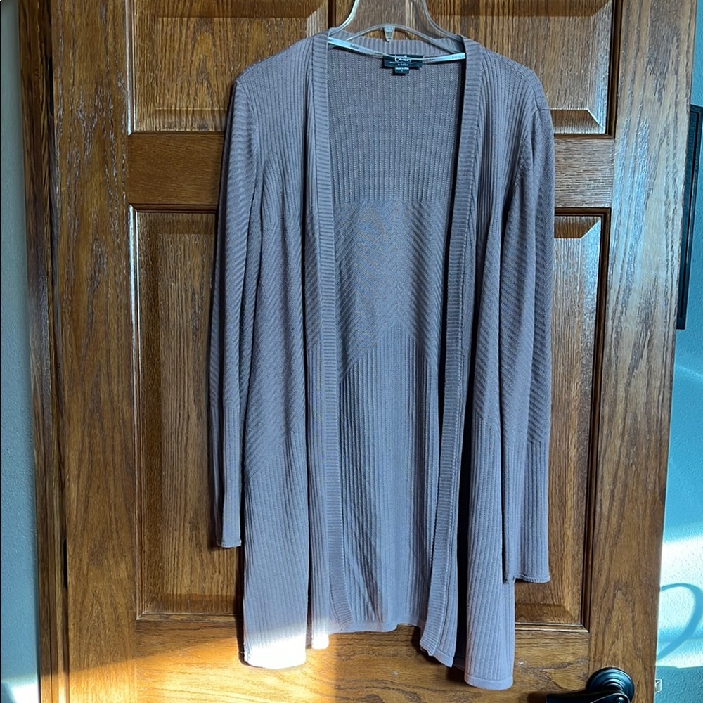 Women's Brown Cardigan Sweater